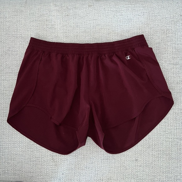 Burgundy champion athletic shorts NWOT - Picture 1 of 6